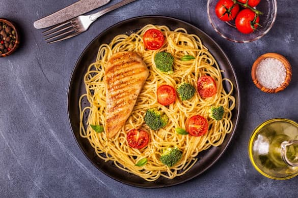 تصویر 1 از ماکارونی رژیمی مفید و مقرون به صرفه